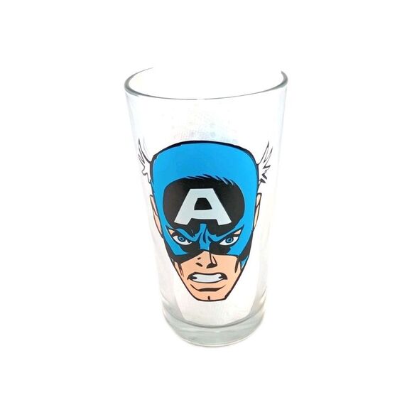 Marvel Set Of Four (4) 16oz Glasses Hulk, Iron Man, Spider Man, Ant Man - Picture 5 of 8